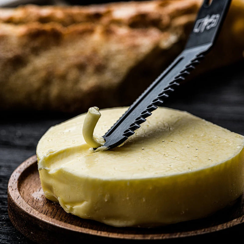 STYLE DE VIE - AUTHENTIC - Cheese and Butter Knives, 6 - P Home & Kitchen Silver