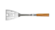 STYLE DE VIE - AUTHENTIC - FORGED - Forged BBQ Spatula, Olive Wood, SS Home & Kitchen