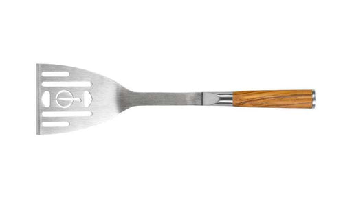 STYLE DE VIE - AUTHENTIC - FORGED - Forged BBQ Spatula, Olive Wood, SS Home & Kitchen
