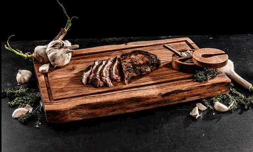 STYLE DE VIE - AUTHENTIC - FORGED - Forged Cutting Board, 17.7x11.8x1.4", Medium Home & Kitchen