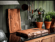 STYLE DE VIE - AUTHENTIC - FORGED - Forged Cutting Board 21.7x13.8x1.4" - Large Home & Kitchen