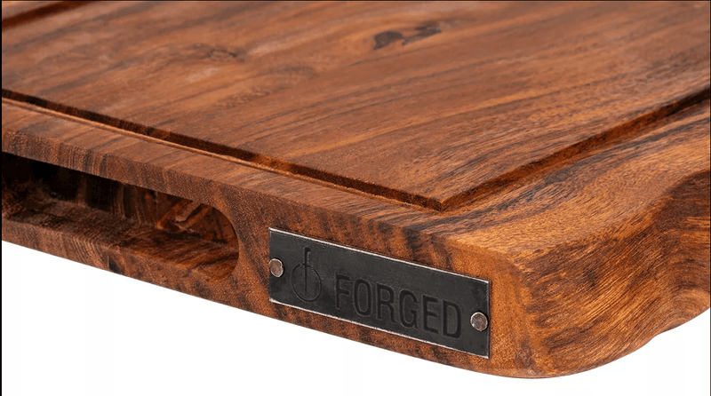 STYLE DE VIE - AUTHENTIC - FORGED - Forged Cutting Board 21.7x13.8x1.4" - Large Home & Kitchen