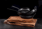 STYLE DE VIE - AUTHENTIC - FORGED - Forged Cutting Board 21.7x13.8x1.4" - Large Home & Kitchen
