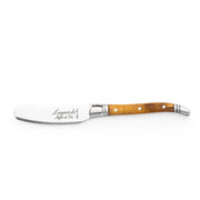 STYLE DE VIE - AUTHENTIC - LAGUIOLE Luxury Line - 3 Cheese Knives, Olive Wood Home & Kitchen