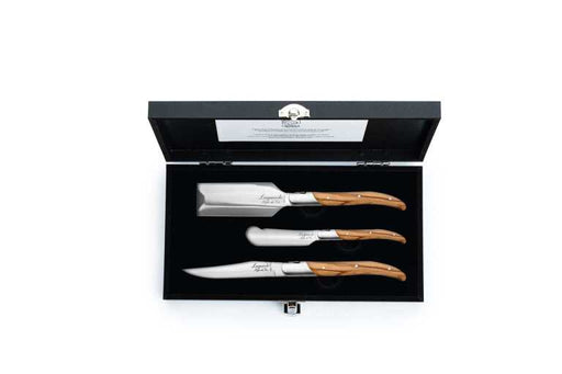 STYLE DE VIE - AUTHENTIC - LAGUIOLE Luxury Line - Charcuterie Set (3) Home & Kitchen