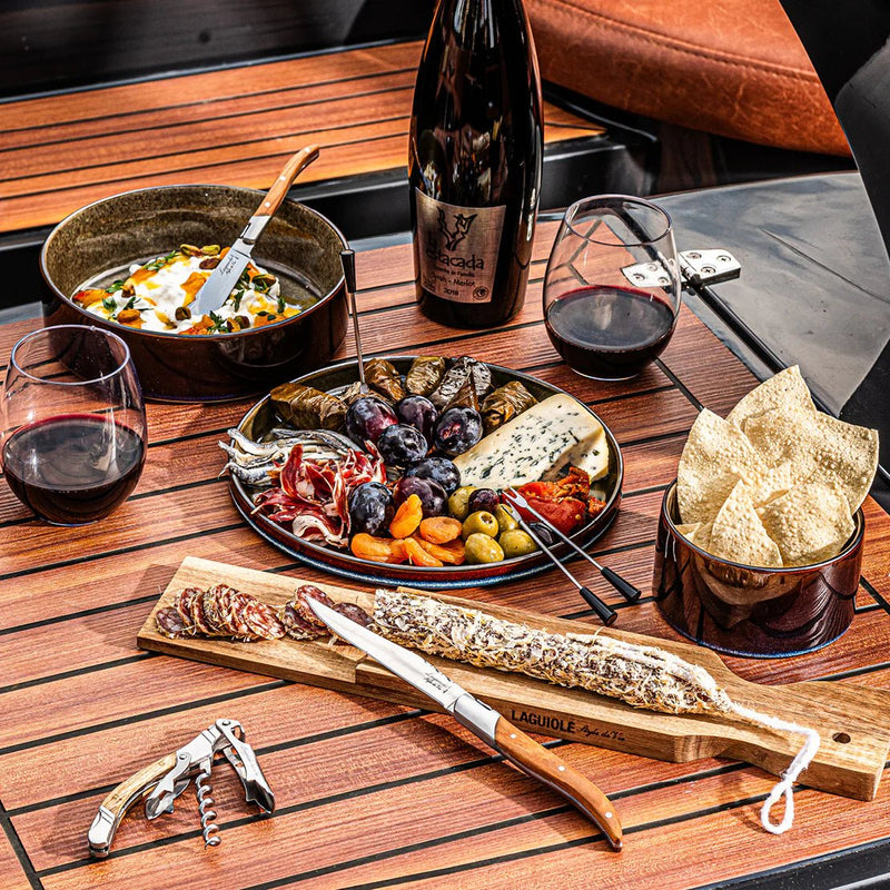 STYLE DE VIE - AUTHENTIC - LAGUIOLE Luxury Line - Charcuterie Set (3) Home & Kitchen
