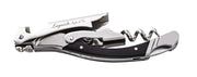 STYLE DE VIE - AUTHENTIC - LAGUIOLE Luxury Line - Corkscrew Black Pakka, Hard Steel Home & Kitchen