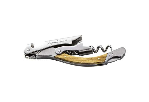 STYLE DE VIE - AUTHENTIC - LAGUIOLE Luxury Line - Corkscrew, Olive Wood, SS Home & Kitchen