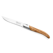 STYLE DE VIE - AUTHENTIC - LAGUIOLE Luxury Line - Steak Knives Home & Kitchen Olive Wood