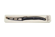 STYLE DE VIE - AUTHENTIC - LAGUIOLE Premium Collection - 1 Cheese Knife, Black Stonewash Home & Kitchen