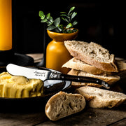STYLE DE VIE - AUTHENTIC - LAGUIOLE Premium Collection - Butter Knives, 4 - Pcs, 2.6"/6.5cm, SS Home & Kitchen Dark Wood
