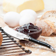 STYLE DE VIE - AUTHENTIC - LAGUIOLE Premium Collection - Butter Knives, 4 - Pcs, 2.6"/6.5cm, SS Home & Kitchen Dark Wood