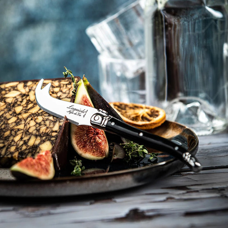 STYLE DE VIE - AUTHENTIC - LAGUIOLE Premium Collection - Cheese Knives, 3 Home & Kitchen Black