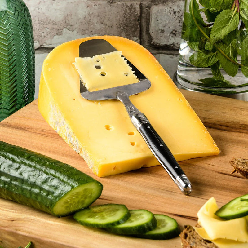 STYLE DE VIE - AUTHENTIC - LAGUIOLE Premium Collection - Cheese Slicer and Cheese Grater, Black, SS, ABS Home & Kitchen