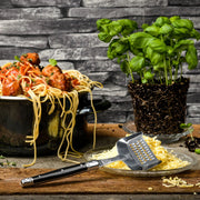 STYLE DE VIE - AUTHENTIC - LAGUIOLE Premium Collection - Cheese Slicer and Cheese Grater, Black, SS, ABS Home & Kitchen