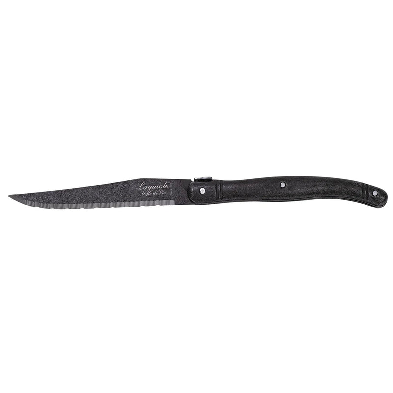 STYLE DE VIE - AUTHENTIC - LAGUIOLE Premium Collection - Steak Knives, Home & Kitchen Pearl