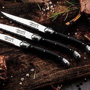 STYLE DE VIE - AUTHENTIC - LAGUIOLE Premium Collection - Steak Knives, Home & Kitchen Pearl