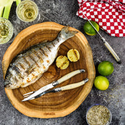 STYLE DE VIE - AUTHENTIC - LAGUIOLE Premium Collection - Steak Knives, Home & Kitchen Pearl