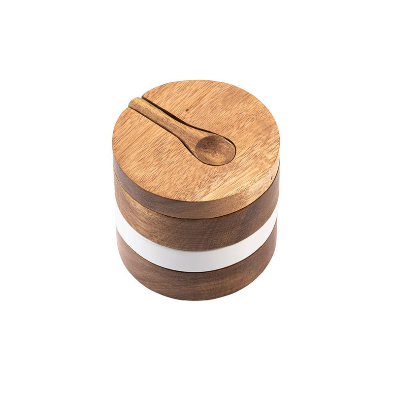 STYLE DE VIE - AUTHENTIC - Olive Oil, Butter Dish and Salt & Pepper Cellar Set Home & Kitchen
