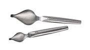 STYLE DE VIE - AUTHENTIC - PLATE - IT - Decoration Spoons, 2 - Piece Set, Matt Finish, SS Home & Kitchen