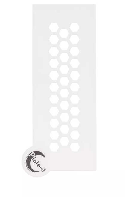 STYLE DE VIE - AUTHENTIC - PLATE - IT - Plate Stencils, Hexagon, 6 - Piece Set Home & Kitchen