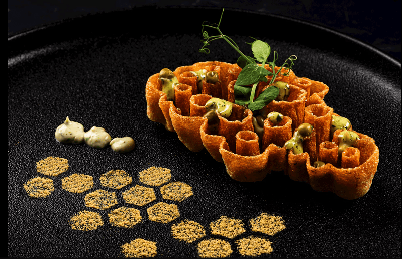 STYLE DE VIE - AUTHENTIC - PLATE - IT - Plate Stencils, Hexagon, 6 - Piece Set Home & Kitchen