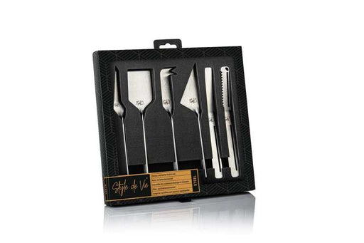 STYLE DE VIE - Cheese &amp Butter Knives 6 - Pcs Set, 1.8mm thick