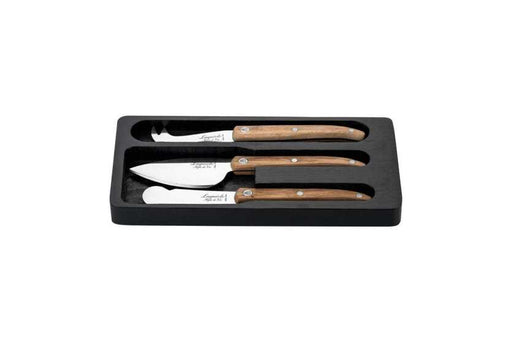 STYLE DE VIE - LAGUIOLE Innovation - 3 - Pcs Cheese Knives, 2.2/2.4/2.6"",