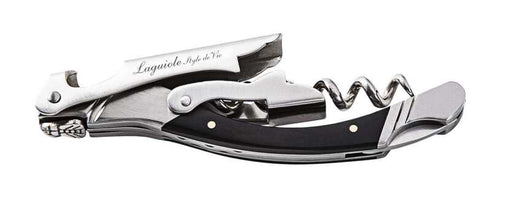 STYLE DE VIE - LAGUIOLE Luxury Line - Corkscrew Black Pakka, Hard S