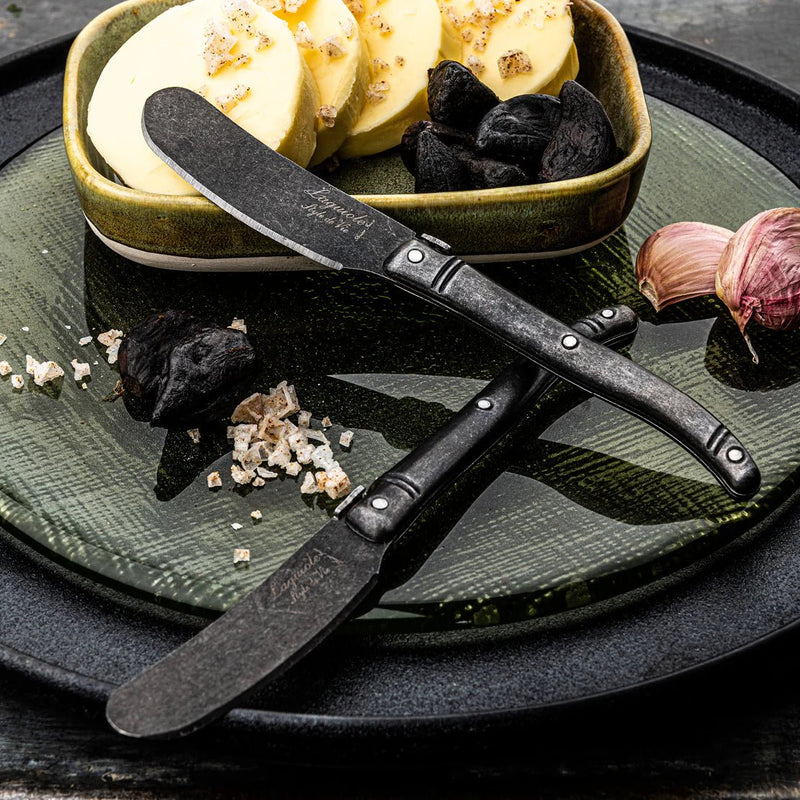STYLE DE VIE - LAGUIOLE Premium - Butter Knives, 4 Pcs, 2.6""/6.5cm, B Home & Kitchen