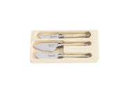 STYLE DE VIE - LAGUIOLE Premium - Cheese Knives, 3 Pcs, 2.2"/2.4"/2.6" Home & Kitchen