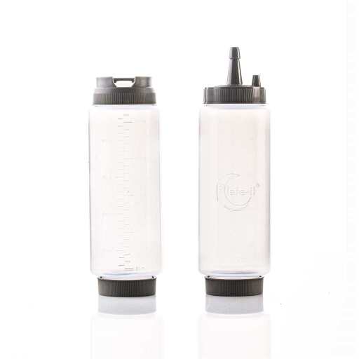 STYLE DE VIE - PLATE - IT - Garnish Squeeze Bottles 2 - Pcs Set, 500ml, PE