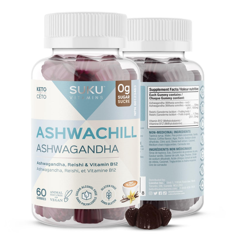Suku - Ashwachill Gummies 60's Health & Wellness