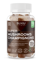 Suku - Super Mushroom 60 Gummies Health & Wellness