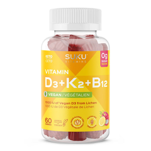 Suku - Vitamin D3 60 Gummies Health & Wellness