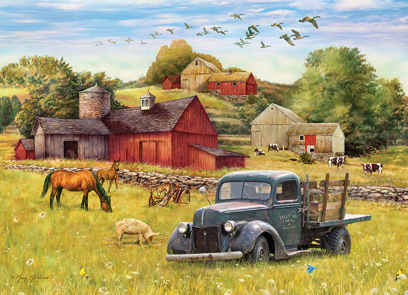 Cobble Hill - Summer Afternoon On The Farm (1000 Pc Puzzle) (Old Version)