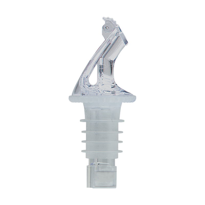 Browne - SURE SHOT Free Pourer without Collar Flip, Clear