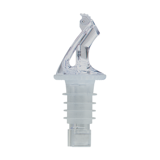 Browne - SURE SHOT Free Pourer without Collar Flip, Clear