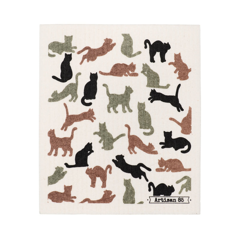 Swedish Cloths - All the Cats Swedish Cloth