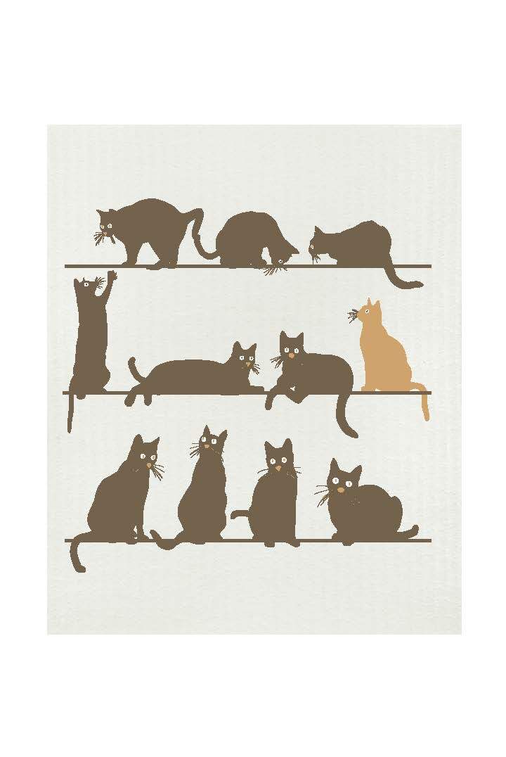 Swedish Cloths - Alley Cats Swedish Cloth
