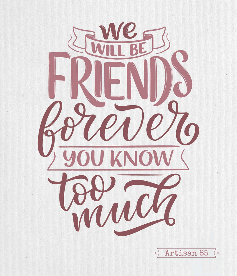 Swedish Cloths - Friends Forever Swedish Cloth
