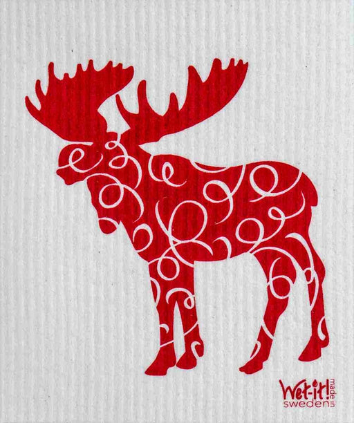 Swedish Cloths - Red Moose Wet - It Cloth Home & Kitchen