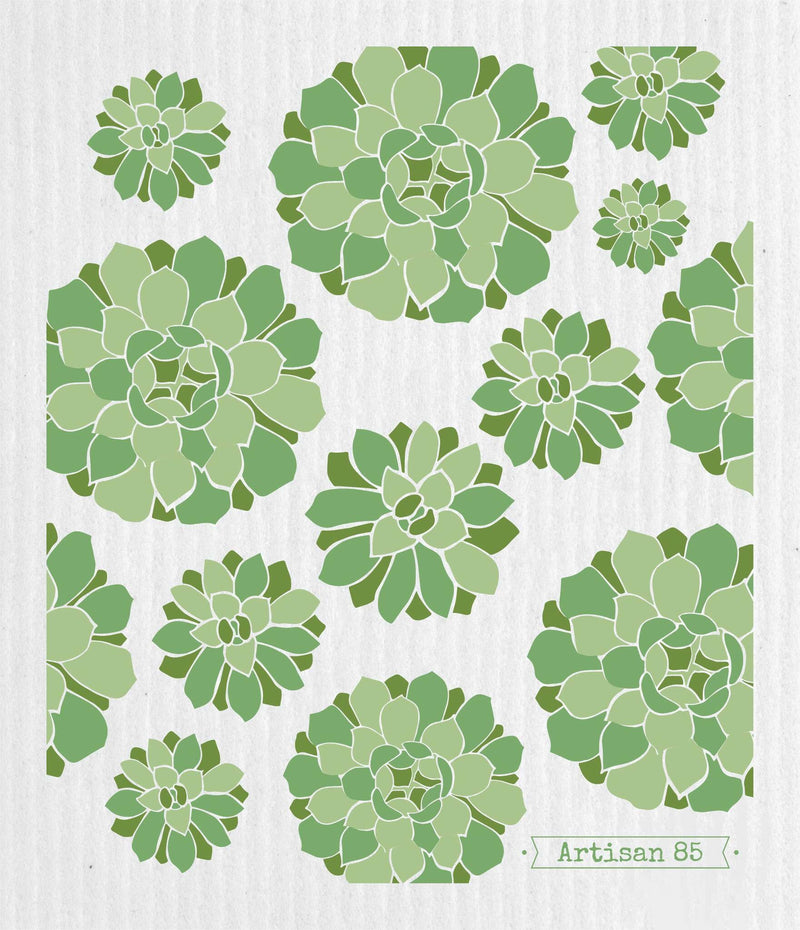 Swedish Cloths - Succulent Garden Green Swedish Cloth Home & Kitchen