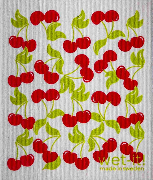 Swedish Cloths - Sweet Cherries Wet - It Cloth Home & Kitchen