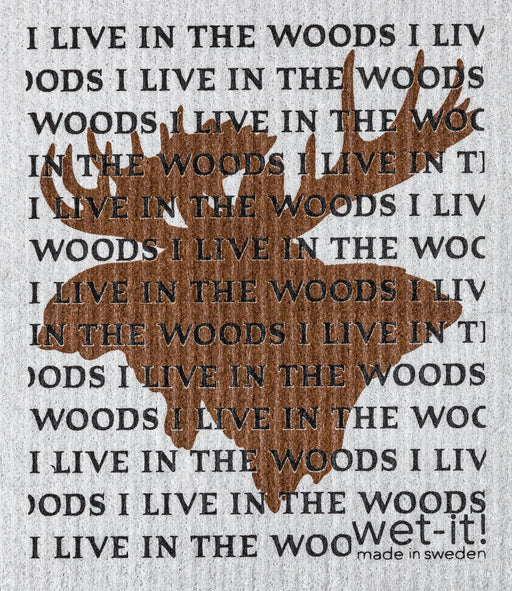 Swedish Cloths - Woody the Moose Wet - it Cloth Grey Home & Kitchen