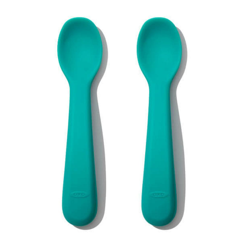 Oxo Tot - Silicone Spoon Set - 2 Pack