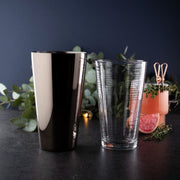 TEW - Boston shaker glass Gun Metal Home & Kitchen