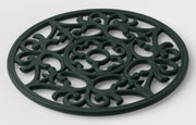TEW - Vintage Rnd Silicone Trivet British Racing Green Home & Kitchen