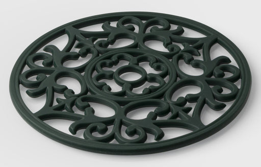 TEW - Vintage Rnd Silicone Trivet British Racing Green Home & Kitchen