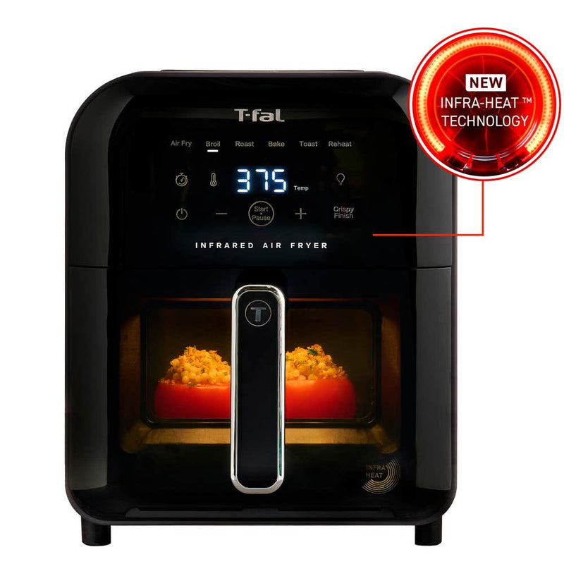 T-fal - Infrared Air Fryer - 6 L - Grey